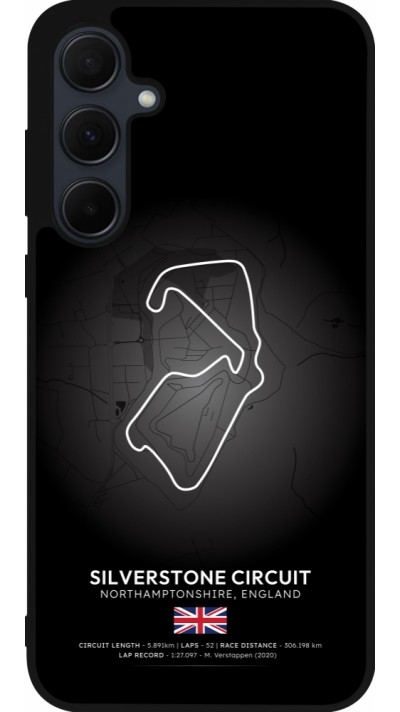 Samsung Galaxy A35 5G Case Hülle - Silikon schwarz F1 Track 2025 Great Britan