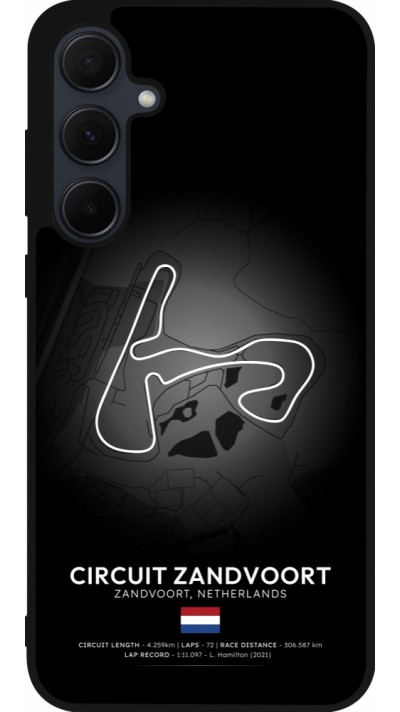 Samsung Galaxy A35 5G Case Hülle - Silikon schwarz F1 Track 2025 Netherlands