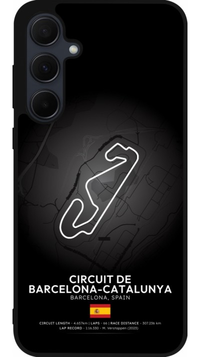Samsung Galaxy A35 5G Case Hülle - Silikon schwarz F1 Track 2025 Spain