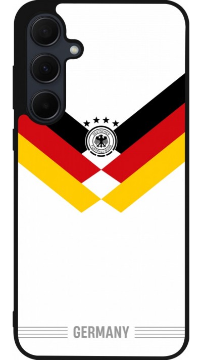 Samsung Galaxy A35 5G Case Hülle - Silikon schwarz Deutschland 2026 personalisierbares Fussballtrikot