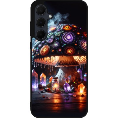 Samsung Galaxy A35 5G Case Hülle - Silikon schwarz Halloween Zaubertrank Magie