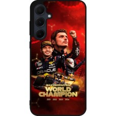 Samsung Galaxy A35 5G Case Hülle - Silikon schwarz Max Verstappen Champion 2023