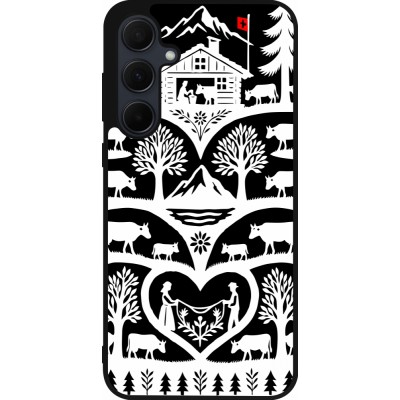 Samsung Galaxy A35 5G Case Hülle - Silikon schwarz Poya Schweiz 2 schwarz