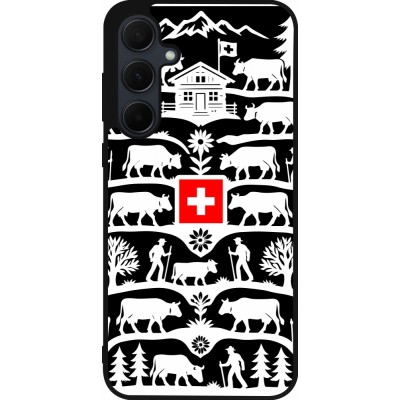 Samsung Galaxy A35 5G Case Hülle - Silikon schwarz Poya Schweiz 3 schwarz