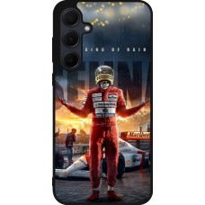 Samsung Galaxy A35 5G Case Hülle - Silikon schwarz Senna The King of Rain
