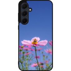 Samsung Galaxy A35 5G Case Hülle - Silikon schwarz Bee on a flower 2026