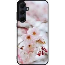 Samsung Galaxy A35 5G Case Hülle - Silikon schwarz Cherry tree 2026