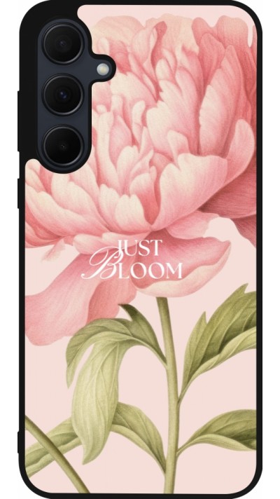 Samsung Galaxy A35 5G Case Hülle - Silikon schwarz Just Bloom 2026