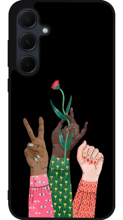 Samsung Galaxy A35 5G Case Hülle - Silikon schwarz Womens day 2026 2