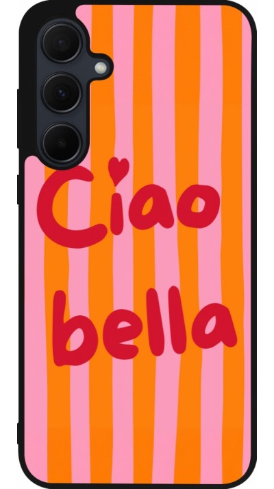 Samsung Galaxy A36 Case Hülle - Silikon schwarz Bye Bella 2026