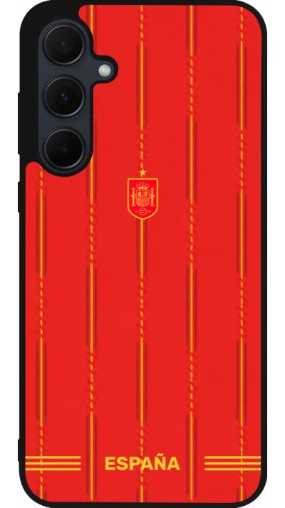 Samsung Galaxy A36 Case Hülle - Silikon schwarz Spanien 2026 personalisierbares Fussballtrikot