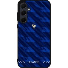 Samsung Galaxy A36 Case Hülle - Silikon schwarz Frankreich 2026 personalisierbares Fussballtrikot
