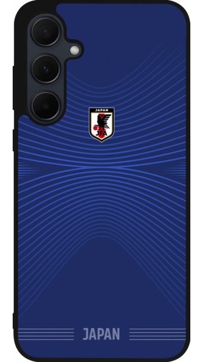 Samsung Galaxy A36 Case Hülle - Silikon schwarz Japan 2022 personalisierbares Fussballtrikot