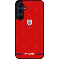 Samsung Galaxy A36 Case Hülle - Silikon schwarz Panama 2026 personalisierbares Fussballtrikot