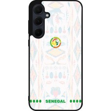 Samsung Galaxy A36 Case Hülle - Silikon schwarz Senegal 2026 personalisierbares Fussballtrikot