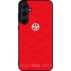 Samsung Galaxy A36 Case Hülle - Silikon schwarz Tunesien 2026 personalisierbares Fussballtrikot