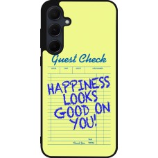 Samsung Galaxy A36 Case Hülle - Silikon schwarz Guest check 2026