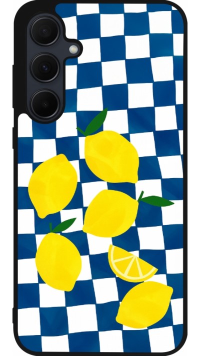 Samsung Galaxy A36 Case Hülle - Silikon schwarz Illustration lemons 2026