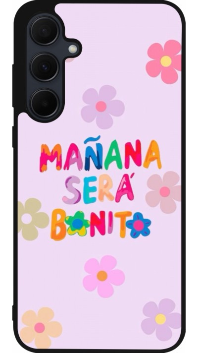 Coque Samsung Galaxy A36 - Silicone rigide noir Karol G Manana sera bonito