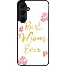 Samsung Galaxy A36 Case Hülle - Silikon schwarz Mom 2024 best Mom ever