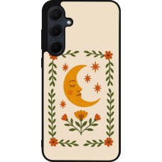 Samsung Galaxy A36 Case Hülle - Silikon schwarz Half moon stamp 2026