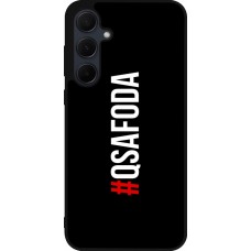 Samsung Galaxy A36 Case Hülle - Silikon schwarz Qsafoda 1