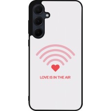 Samsung Galaxy A36 Case Hülle - Silikon schwarz Saint Valentines Day 26 Love is in the air