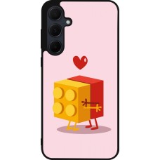 Samsung Galaxy A36 Case Hülle - Silikon schwarz Saint Valentines Day 26 Puzzle