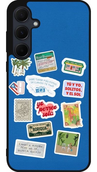 Coque Samsung Galaxy A36 - Silicone rigide noir Seals of the Dominican Republic DTMF