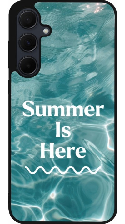 Samsung Galaxy A36 Case Hülle - Silikon schwarz Summer 2025 Summer is here