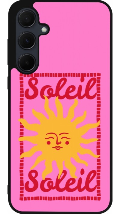 Samsung Galaxy A36 Case Hülle - Silikon schwarz Sun sun 2026