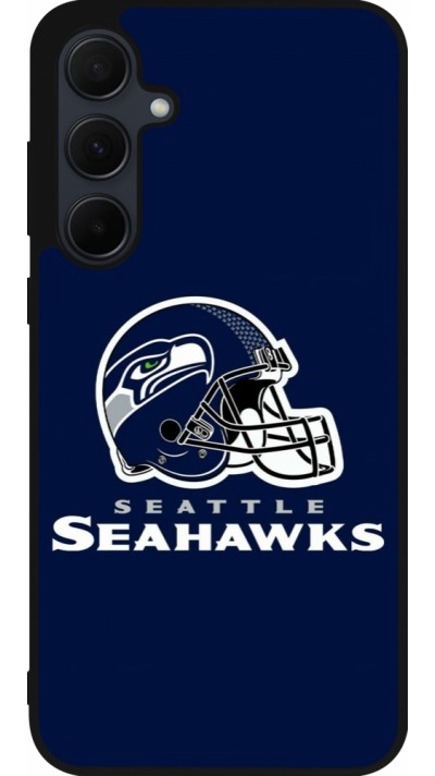 Coque Samsung Galaxy A36 - Silicone rigide noir Super Bowl 26 Seattle 3