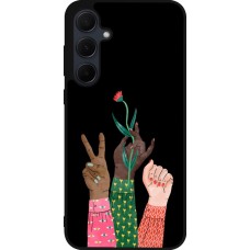 Samsung Galaxy A36 Case Hülle - Silikon schwarz Womens day 2026 2