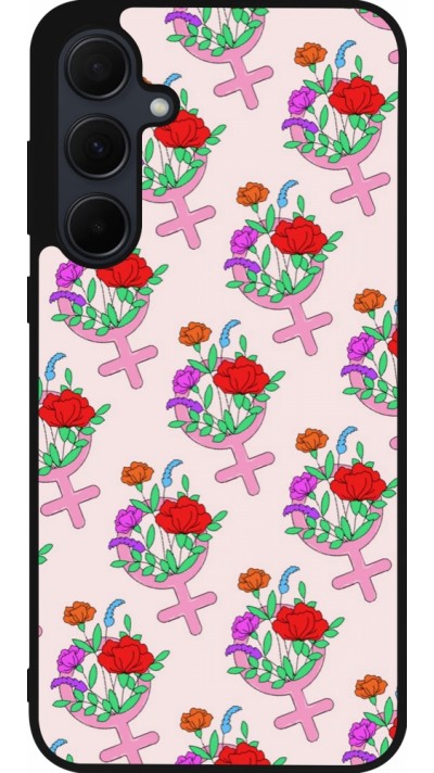 Samsung Galaxy A36 Case Hülle - Silikon schwarz Womens day 2026 7