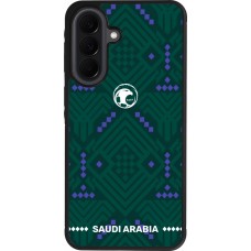 Samsung Galaxy A37 Case Hülle - Silikon schwarz Saudi Arabien 2026 personalisierbares Fussballtrikot