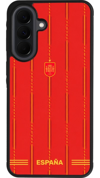 Samsung Galaxy A37 Case Hülle - Silikon schwarz Spanien 2026 personalisierbares Fussballtrikot