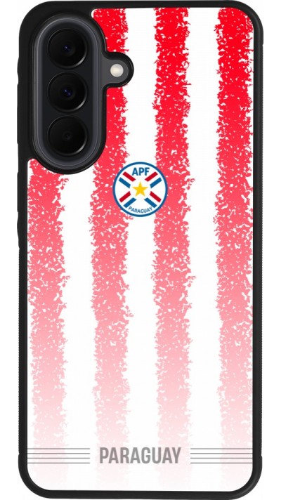 Coque Samsung Galaxy A37 - Silicone rigide noir Maillot de football Paraguay 2026 personnalisable