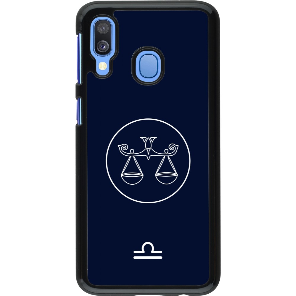 Samsung Galaxy A40 Case Hülle - Astrologie Waage
