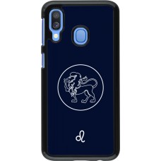 Samsung Galaxy A40 Case Hülle - Astrologie Löwe