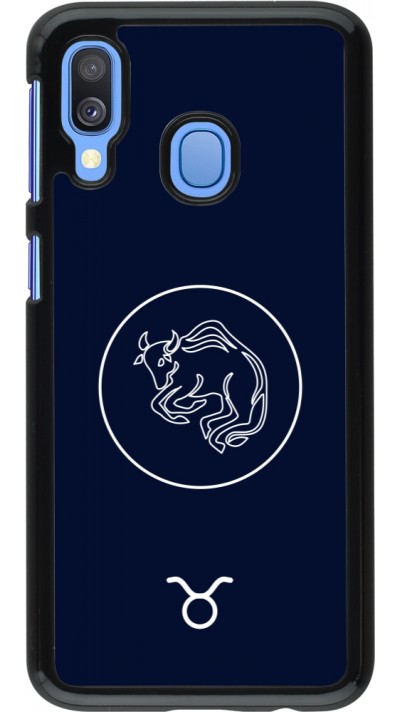 Samsung Galaxy A40 Case Hülle - Astrologie Stier