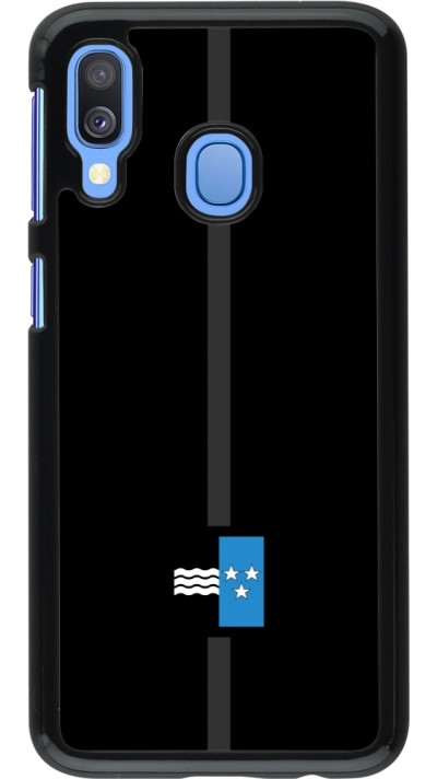 Samsung Galaxy A40 Case Hülle - Kanton AG schwarz