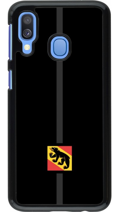 Samsung Galaxy A40 Case Hülle - Kanton BE schwarz
