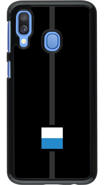 Samsung Galaxy A40 Case Hülle - Kanton LU schwarz