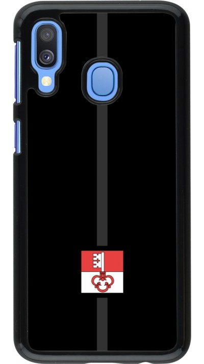 Samsung Galaxy A40 Case Hülle - Kanton OW schwarz