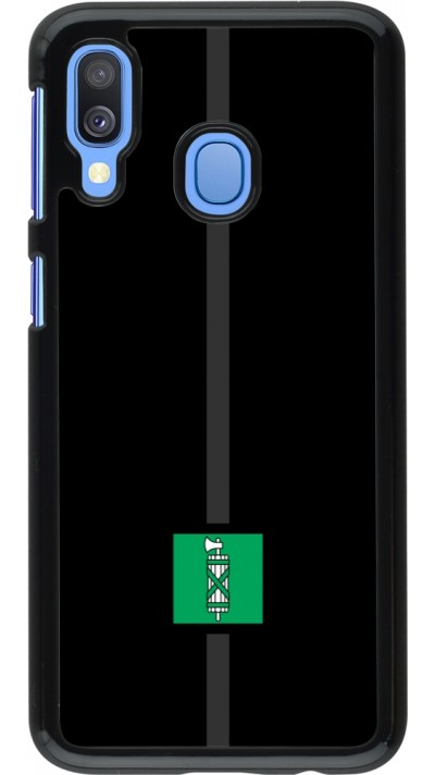 Samsung Galaxy A40 Case Hülle - Kanton SG schwarz