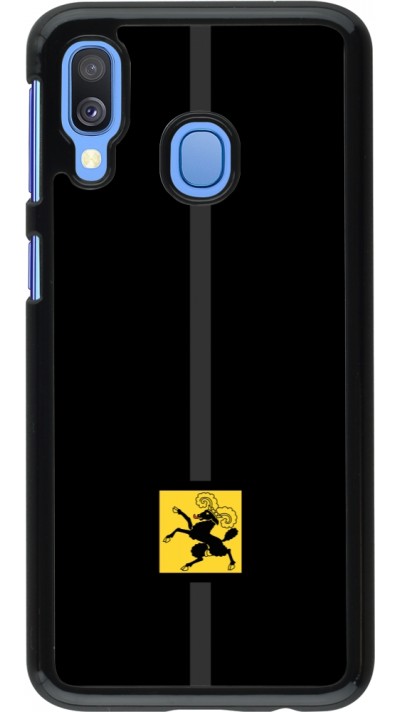Samsung Galaxy A40 Case Hülle - Kanton SH schwarz
