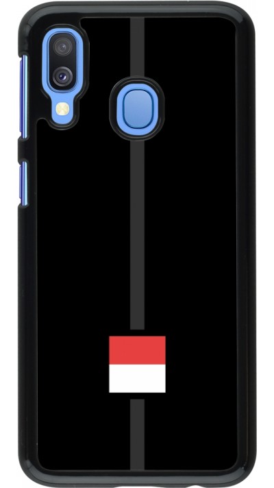 Samsung Galaxy A40 Case Hülle - Kanton SO schwarz