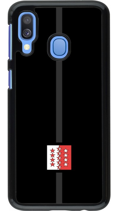 Samsung Galaxy A40 Case Hülle - Kanton VS schwarz