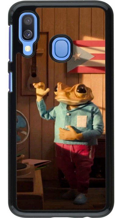 Samsung Galaxy A40 Case Hülle - Dancing frog DTMF