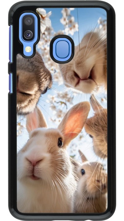 Samsung Galaxy A40 Case Hülle - Easter 2026 Rabbits